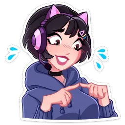 Анечка Telegram sticker pack