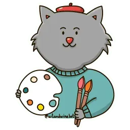 Живопись и дегустации sticker 5