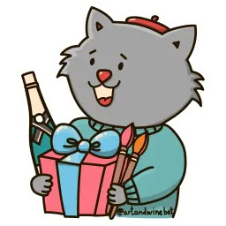 Живопись и дегустации sticker 8