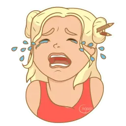 Artist girl sticker 5