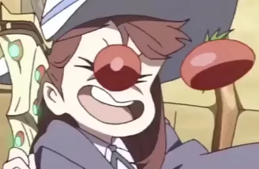 Akko Reaction Faces (By @Mafkumin) sticker 6