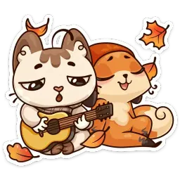 Осеннее настроение :: @stickroom Telegram sticker pack