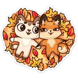 Осеннее настроение :: @stickroom sticker 4