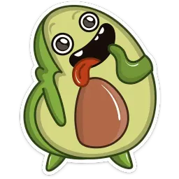 Авокадик sticker 3