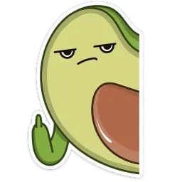 Авокадик sticker 8