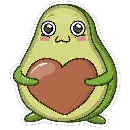 Авокадик sticker 10