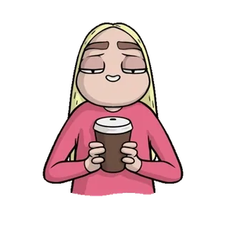 avrilcoffe_by_fstikbot Telegram sticker pack