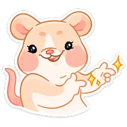 Крошка Обнимышка Анастасия Волк sticker 12