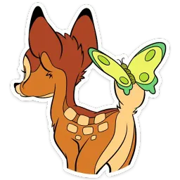 Бемби sticker 8