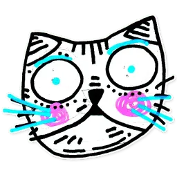 Классные коты sticker 2