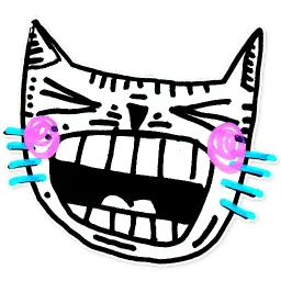 Классные коты sticker 12