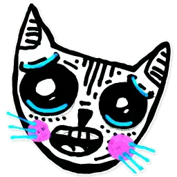 Классные коты sticker 8