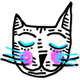 Классные коты sticker 9