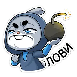 Банзайка :: @stickroom Telegram sticker pack
