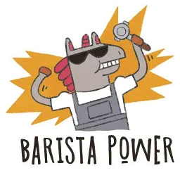 Бариста sticker 2