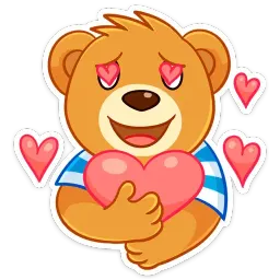 Медвежонок Барни sticker 5