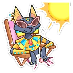 Бастет sticker 11