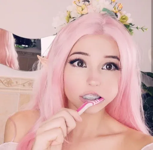 Belle Delphine by @DracuDinBotiza sticker 11