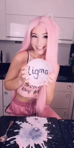 Belle Delphine by @DracuDinBotiza sticker 5