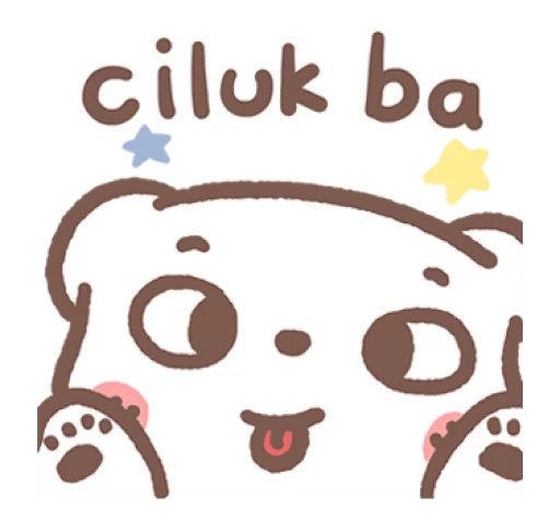 BearPlease: Pop-up Stickers @bistic sticker 11