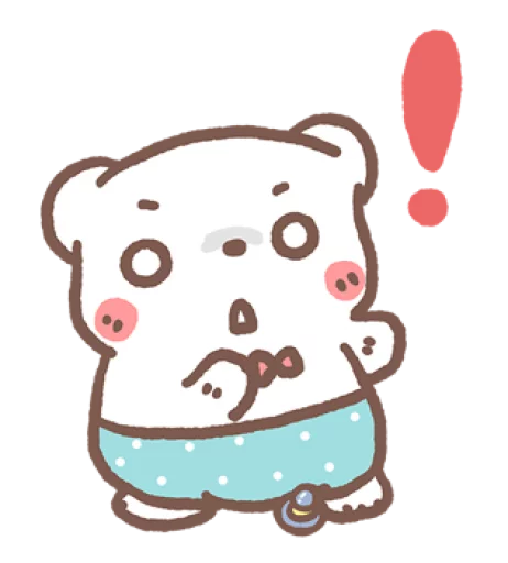 BearPlease: Pop-up Stickers @bistic sticker 12