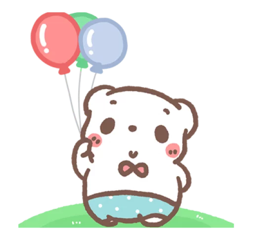 BearPlease: Pop-up Stickers @bistic sticker 8