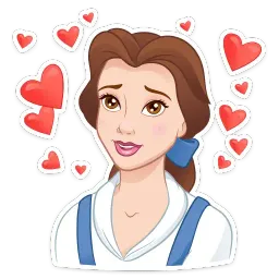 Красавица и Чудовище sticker 11