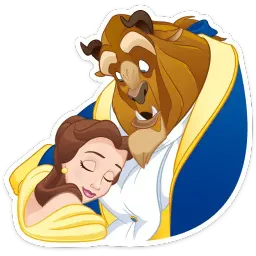 Красавица и Чудовище sticker 3