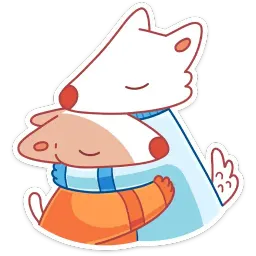 Белка и Стрелка Telegram sticker pack