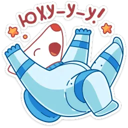 Белка и Стрелка sticker 6
