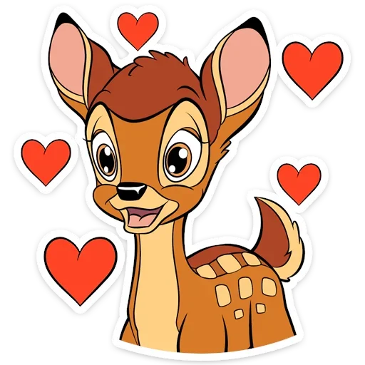 Бемби :: @TgSticker Telegram sticker pack
