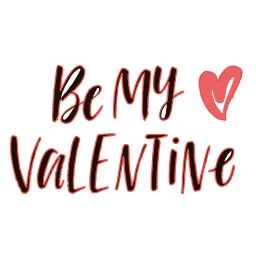Будь моей Валентинкой Telegram sticker pack