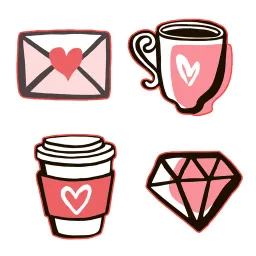 Будь моей Валентинкой sticker 11