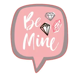 Будь моей Валентинкой sticker 9