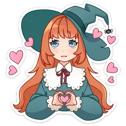 Берта Mioki Moki Telegram sticker pack