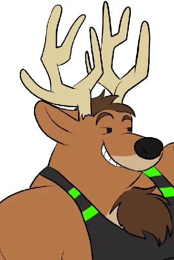 Buck sticker 12