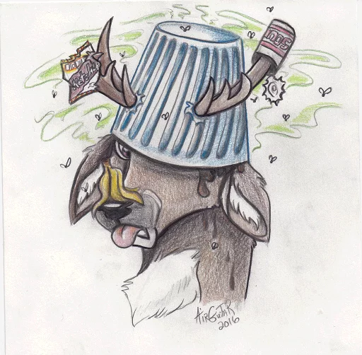 Buck sticker 4