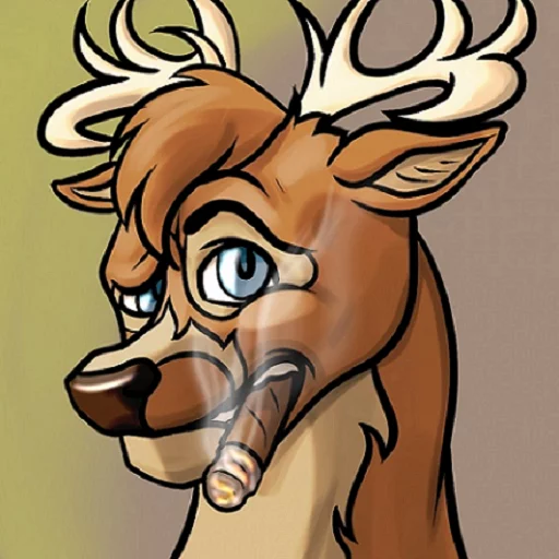 Buck sticker 7