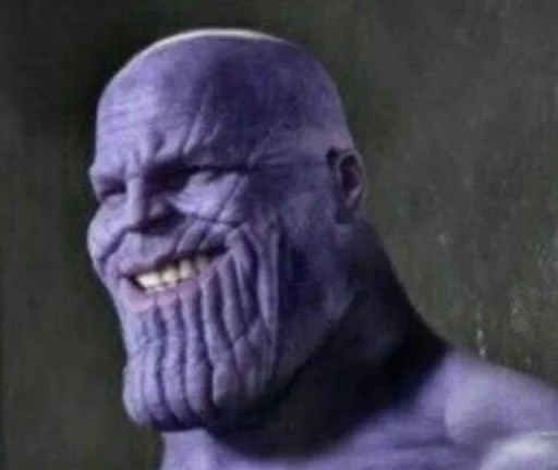 Big Dick Thanos Telegram sticker pack
