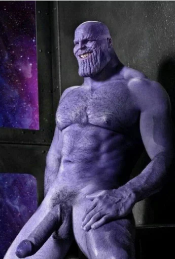 Big Dick Thanos sticker 2