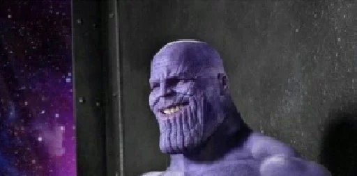 Big Dick Thanos sticker 3