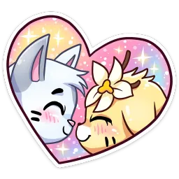 Бисквит и Ванилька Ирина Брэдкэт Telegram sticker pack