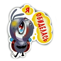 Божья коровка sticker 2