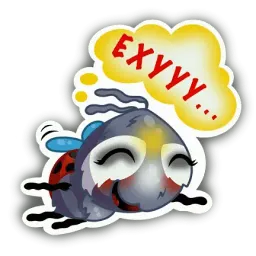 Божья коровка sticker 12
