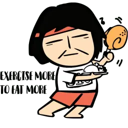 Blacksesame19-Eating sticker 12