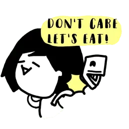 Blacksesame19-Eating sticker 3