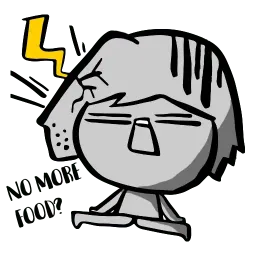 Blacksesame19-Eating sticker 9