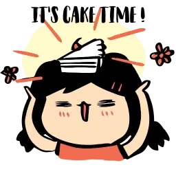 Blacksesame19-Eating sticker 10