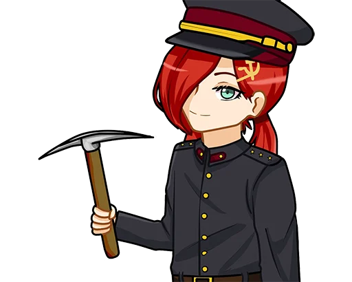 комунизм тян sticker 3