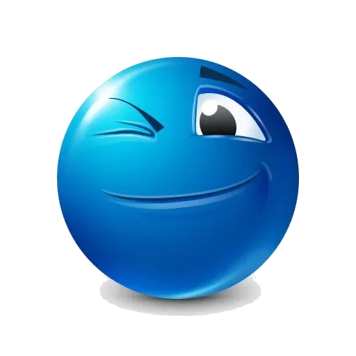 blue_smiley sticker 33
